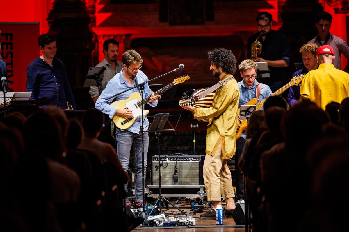 Young Jazz Society, Grachtenfestival 2025, veerlebas photography