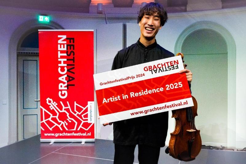 Winnaar GrachtenfestivalPrijs 2024: Takehiro Konoe © Rob van Dam